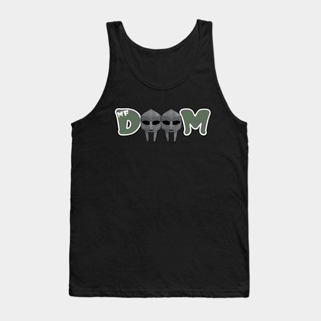 MF Doom Tank Top by Distancer